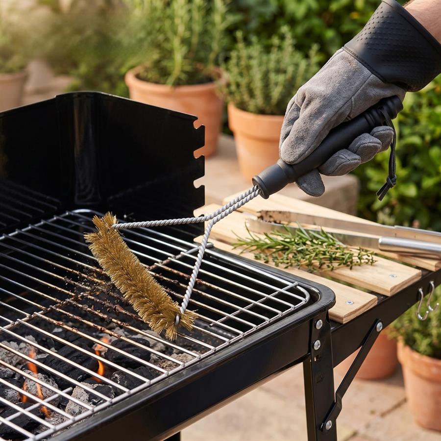 Spazzolino da barbecue Master Cook