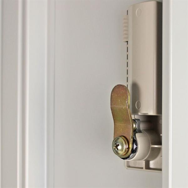 Armadietto metallico 5 ante grigio