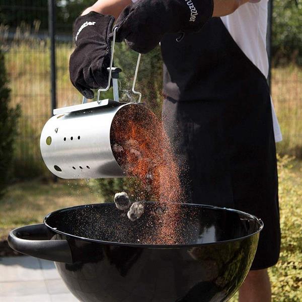 Kit Accenditore carbonella barbecue + Bricchetti 5 kg Omaggio