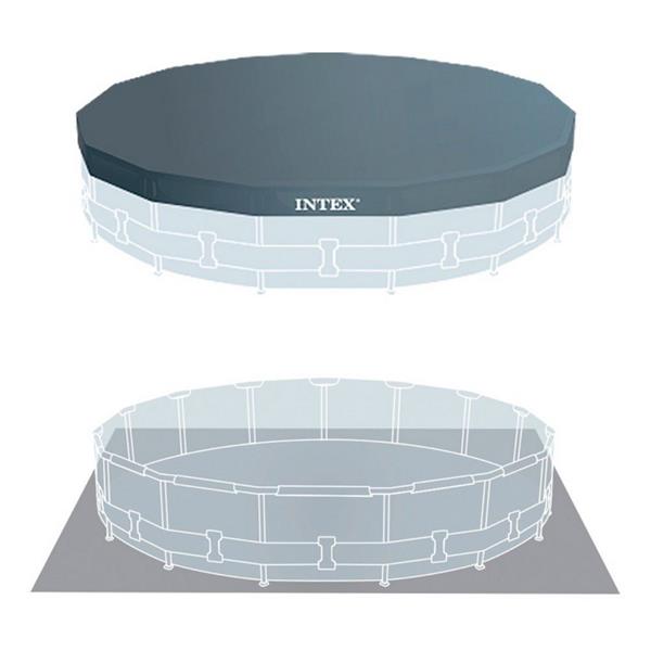 Piscina fuori terra con struttura tonda 457x107 cm