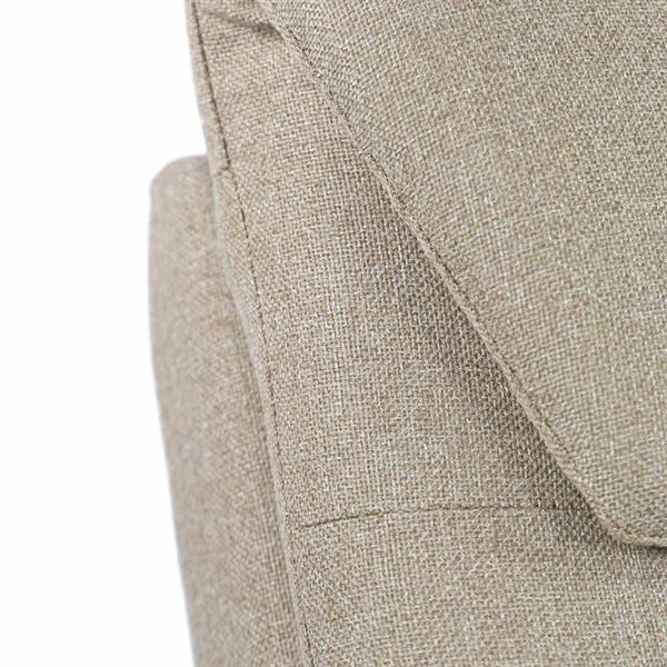 Poltrona reclinabile manuale 77x93x103 color sabbia - Marta