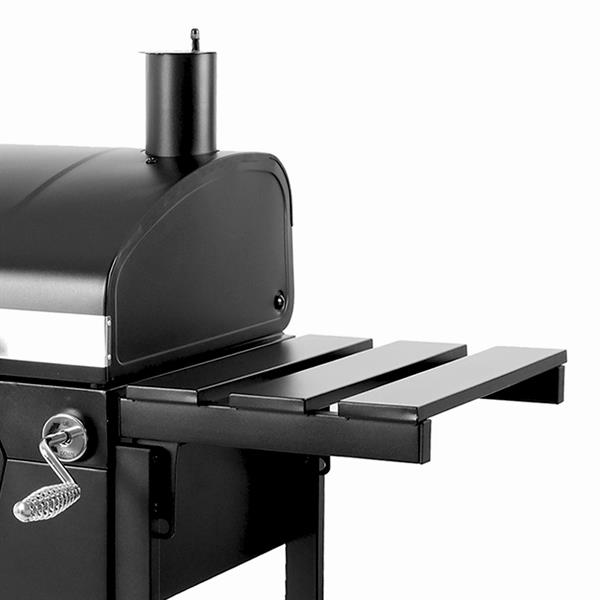 Barbecue a Carbonella con rotelle, apribottiglie e termostato integrato - Friend