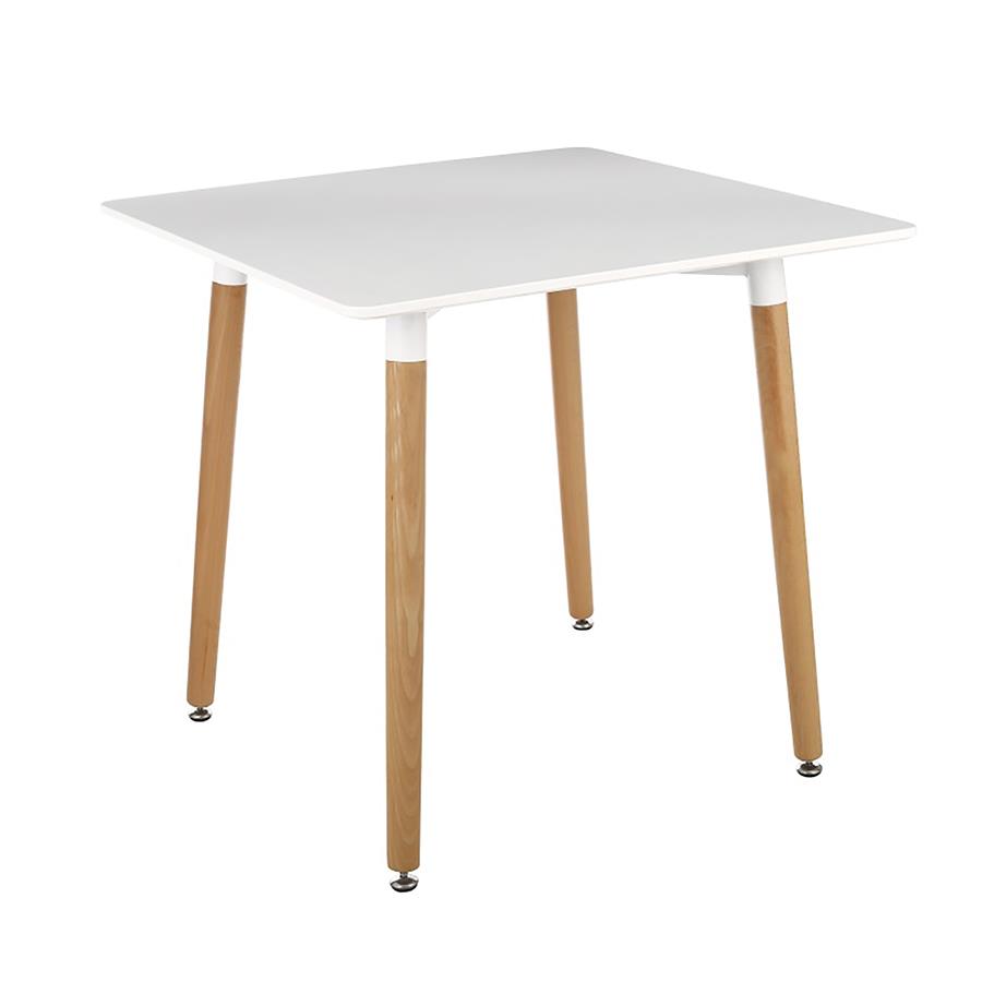 Tavolo quadrato in legno natural 70x70x74 - Ester