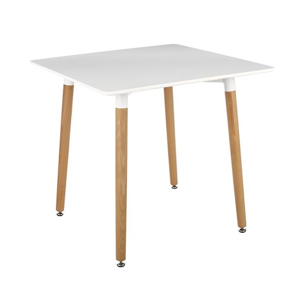 Tavolo quadrato in legno natural 70x70x74 - Ester