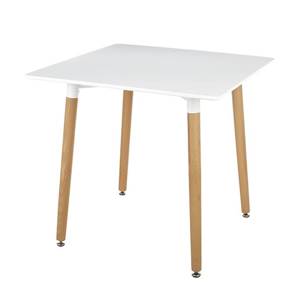Tavolo quadrato in legno natural 70x70x74 - Ester