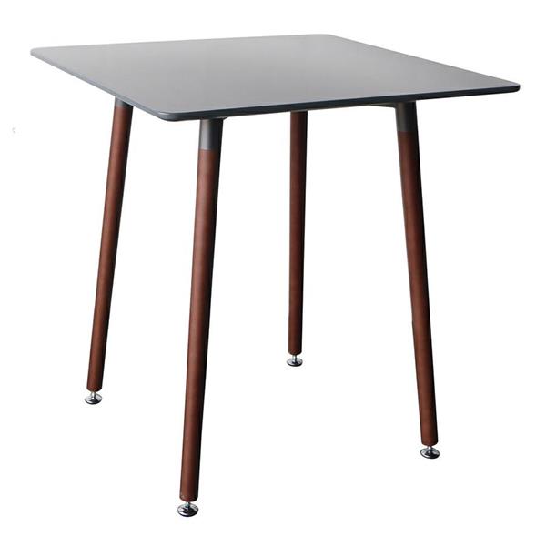 Tavolo da cucina quadrato nocciola 70x70x74 - Ester