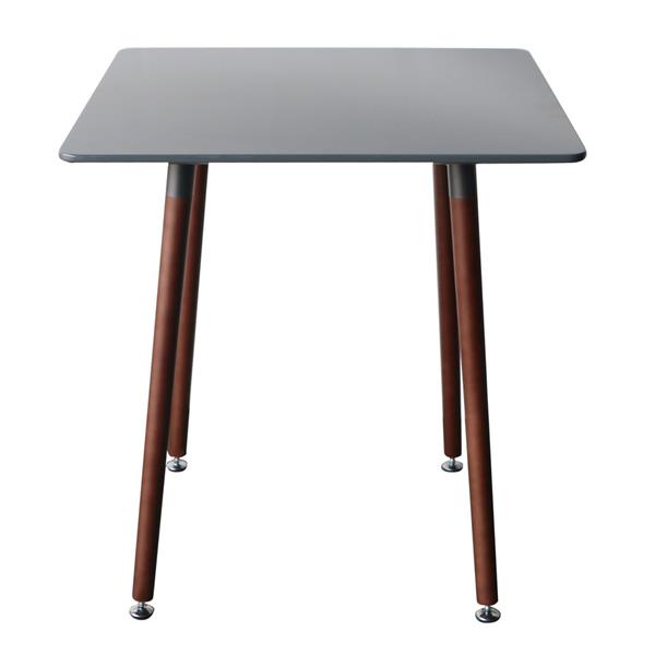 Tavolo da cucina quadrato nocciola 70x70x74 - Ester