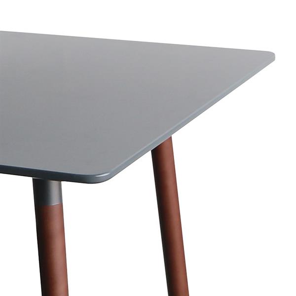 Tavolo da cucina quadrato nocciola 70x70x74 - Ester
