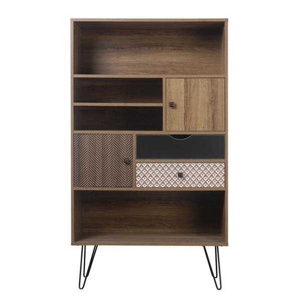 Mobiletto libreria 2 Ante e 2 Cassetti