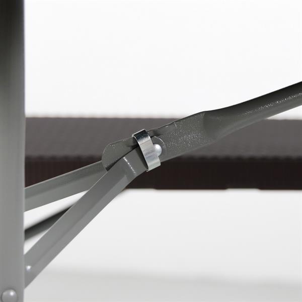 Set birreria con tavolo e 2 panche richiudibili hdpe effetto rattan