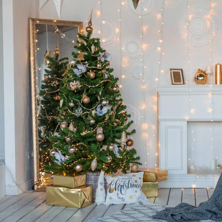 Fineway 3Pezzi Extra Large 7 piedi Natale Albero di Natale decorazioni di lunga conservazione Zip borsa con manici Set 1 x Borsa Tree & 2 decorazioni Borse 