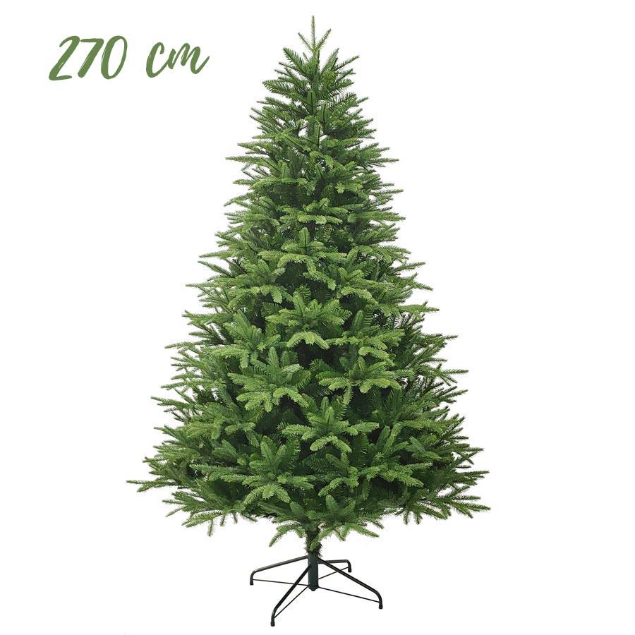 Albero di Natale artificiale extra large da 270 cm