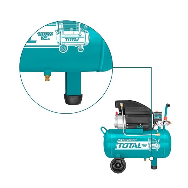 Compressore industriale da 24L potenza 1.5KW