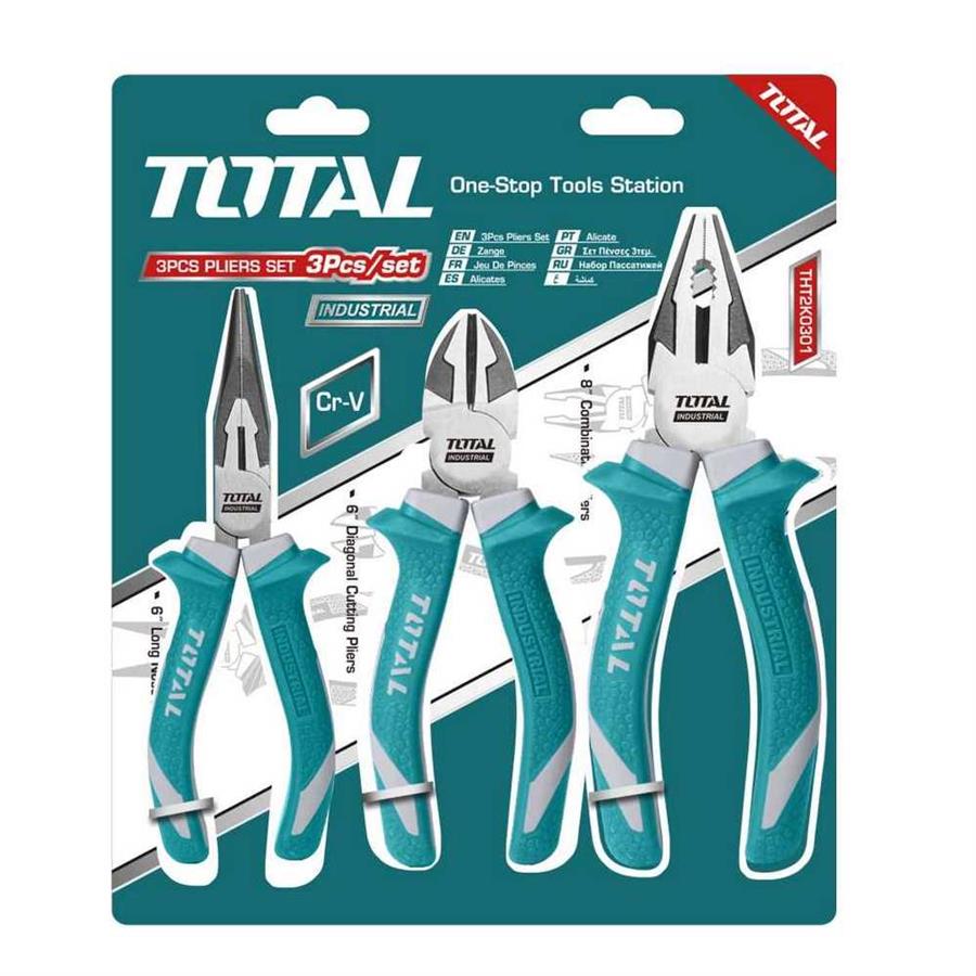 Set Pinze da 3 Pezzi in Cr-V