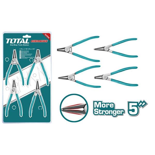 Set da 4 Mini Pinze da 180mm con Borsa