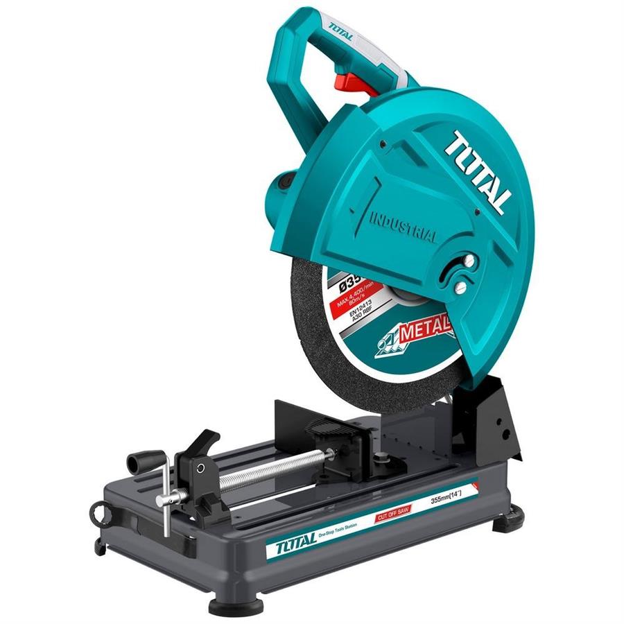 Troncatrice per ferro e metallo 2400W con disco da 355mm