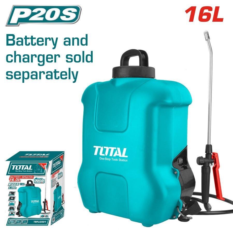 Pompa a spalla a batteria 16L - 5bar - one battery