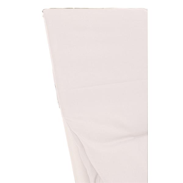 Set di 2 sdraio mare pieghevoli Milly bianco