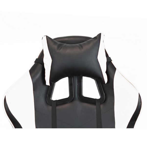Sedia gaming racing da scrivania con schienale reclinabile