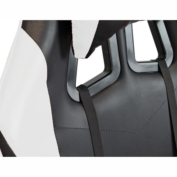 Sedia gaming racing da scrivania con schienale reclinabile