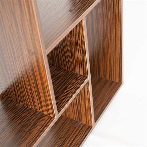 Libreria bassa moderna da studio cameretta 80x85x24 cm