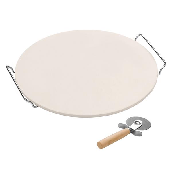 Pietra refrattaria per barbecue con taglia pizza omaggio
