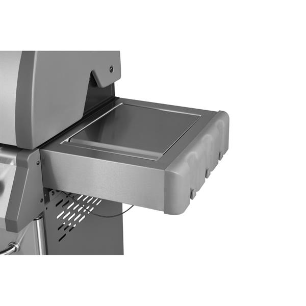 Barbecue a gas professionale 5 bruciatori con ruote e termometro integrato Master