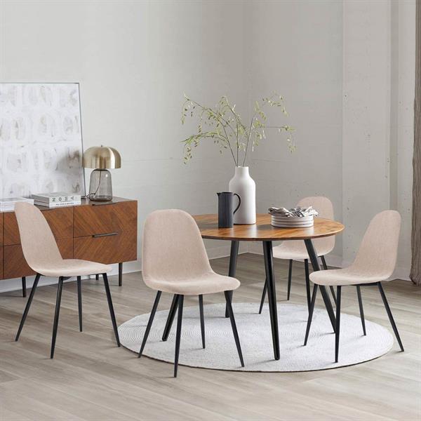 Set da 4 sedie design da salotto imbottite - Bella