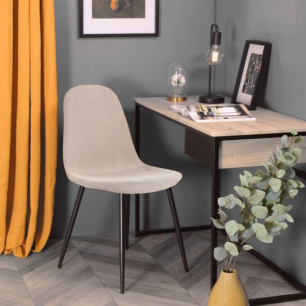 Set da 4 sedie design da salotto imbottite - Bella