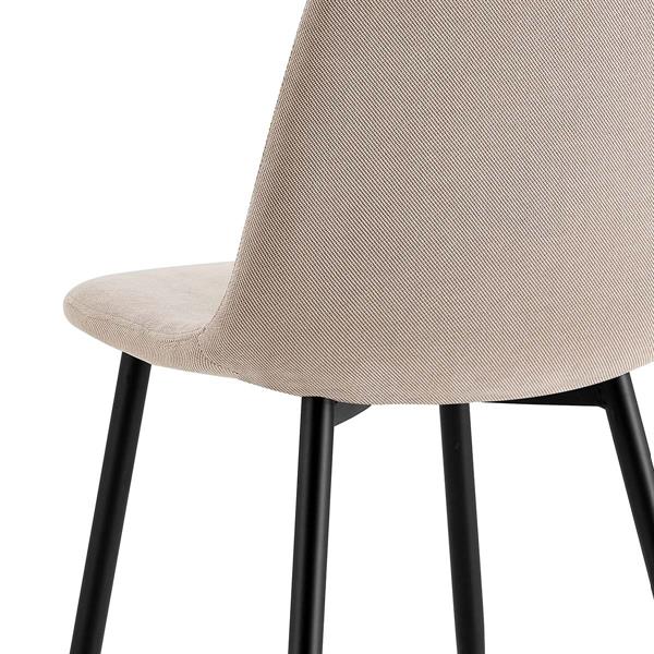 Set da 4 sedie design da salotto imbottite - Bella