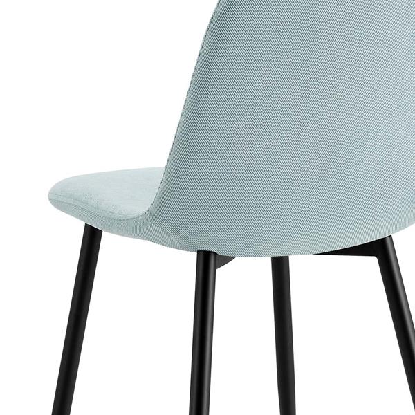 Sedie set da 4 sedie design azzurre - Bella