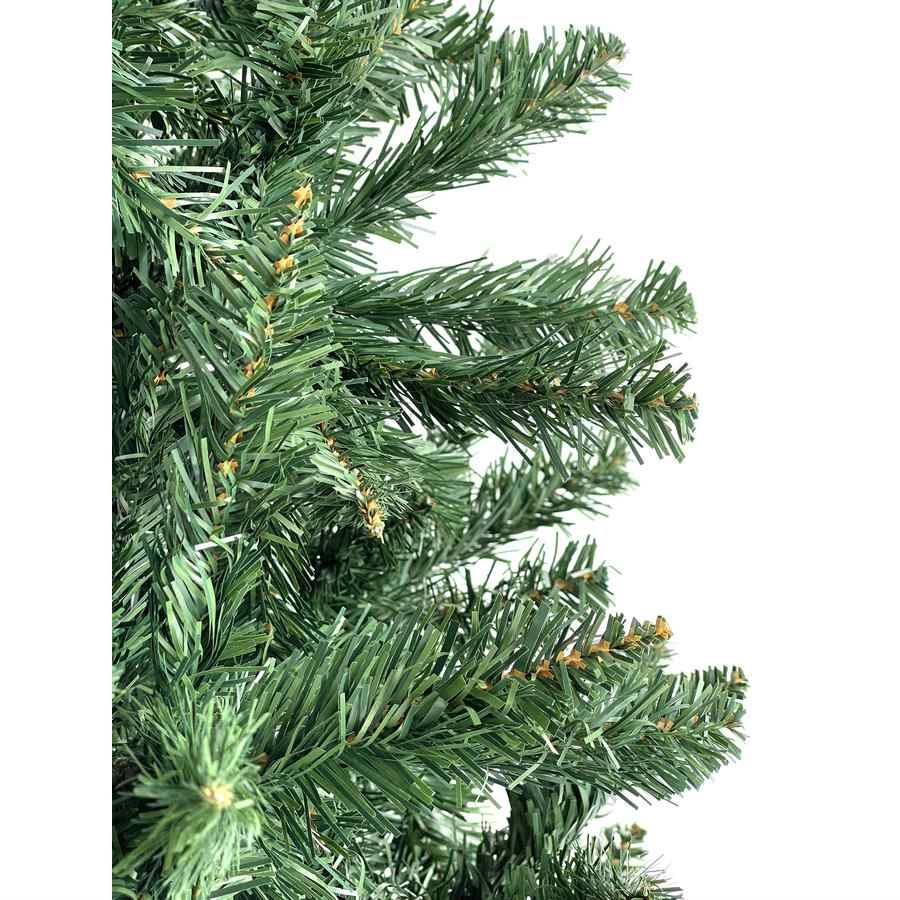 Tradineur Albero Di Natale Artificiale 120 Cm - Verde Classico - Facile Montaggio Con Base In Metallo - copertina