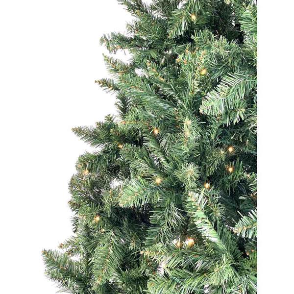Albero di Natale artficiale con lucine a led da 180 cm