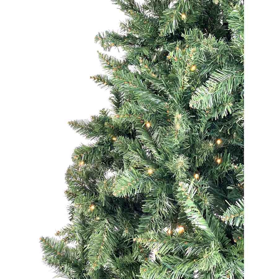 Albero Di Natale Artificiale Rafael Con Luci LED Integrate 240 Cm | Apertura A Ombrello E Aspetto Realistico - 5