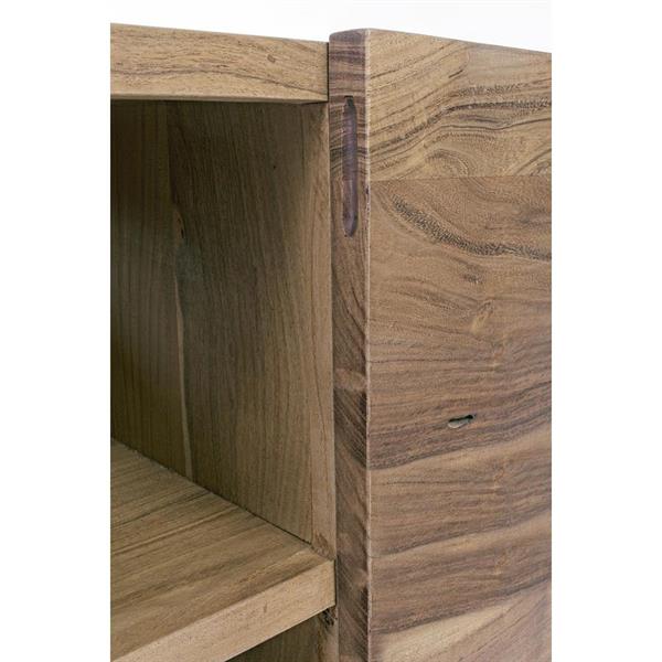 Mobile tv in legno 2 ante con gambe in metallo 160 cm Achille