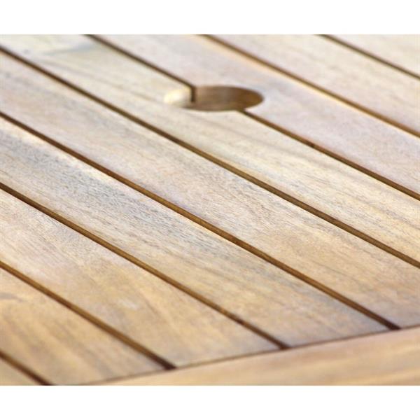 Tavolo da giardino in legno pieghevole 150x90 cm Trapani