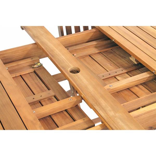 Tavolo da giardino in legno estensibile 230-320cm Brian