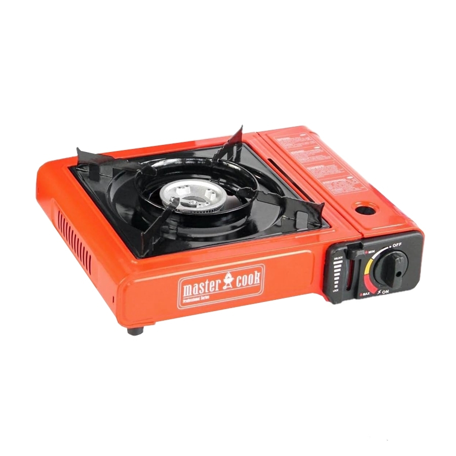Amig - Fornello da campeggio a gas CAMP02 - Cucina portatile - 2 bruciatori - Include piastra - Griglia in ghisa - Acciaio inox - 2 x 2,2 kW di potenza Amig - Fornello da campeggio a gas CAMP02 - Cucina portatile - 2 bruciatori - Include piastra - Griglia in ghisa - Acciaio inox - 2 x 2,2 kW di potenza