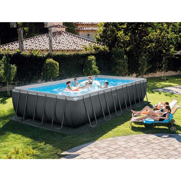 Piscina fuori terra 732x366x132 cm con pompa, scaletta e accessori