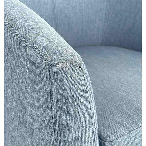 Poltrona design in tessuto Jeans - Dada