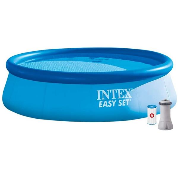 Piscina autoportante tonda 366x76 cm con pompa filtro 28132 Intex