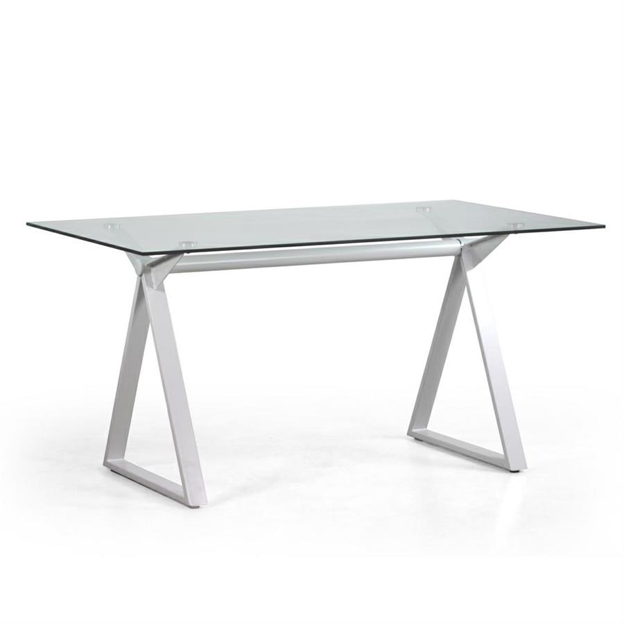 Tavolo da cucina in vetro 150x90 cm