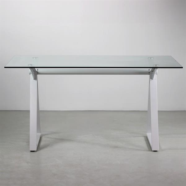 Tavolo da cucina in vetro 150x90 cm