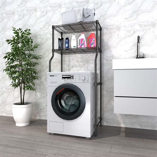 Scaffale lavatrice salvaspazio in metallo 150x70 cm