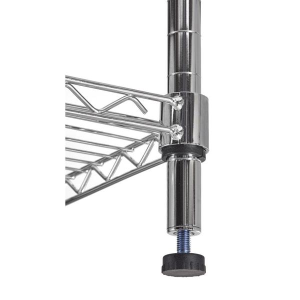 Scaffalatura a 5 ripiani portaoggetti 150x60x35 cm