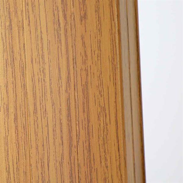 Ombrellone da giardino 3x4 con braccio laterale Roma Wood nero