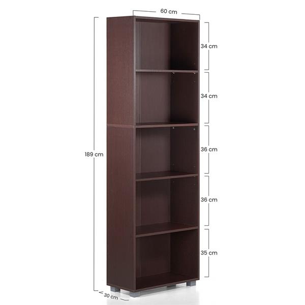 Libreria soggiorno 60x30x189 cm