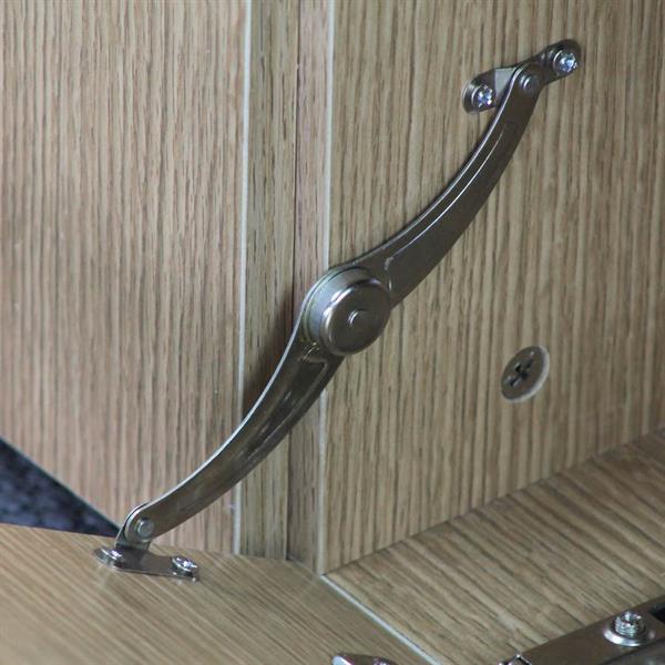 Credenza multiuso 2 cassetti e 3 ante effetto rovere
