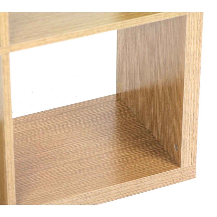 Libreria Ufficio vidaXL Rovere Fumé 40x24x76 cm - Scaffale Multimedia