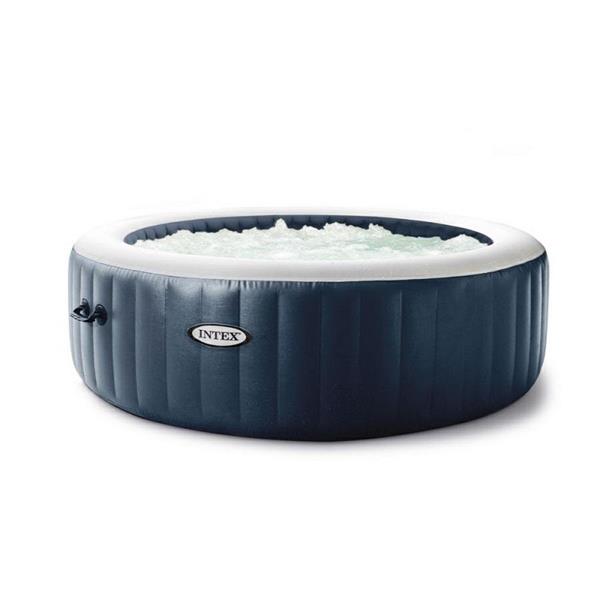 Piscina PureSpa Intex gonfiabile 6 persone blu navy